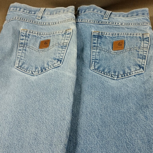 Carhartt Other - 2 pair Carhartt 40W mens relaxed fit denim jeans